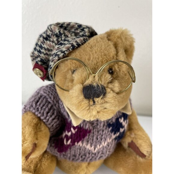 Brass Button Bear Collection, Pickford Bears LTD “Sherwood” Stuffed Bear, 8” Toy - Picture 2 of 9